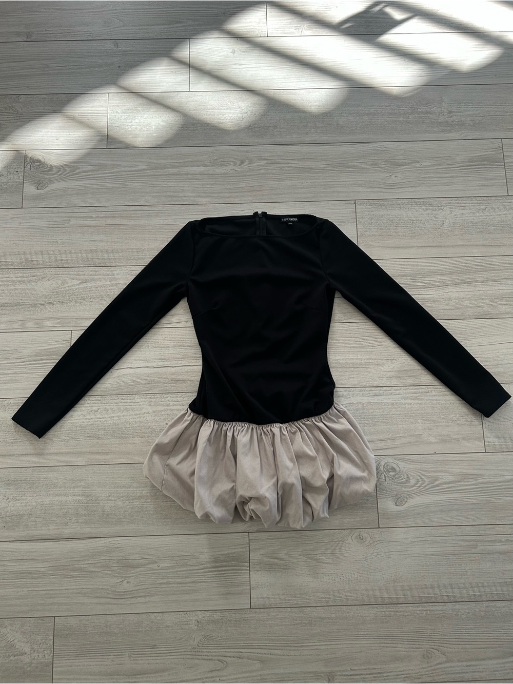 Fashion Nova Bubble Skirt Dress Size Small